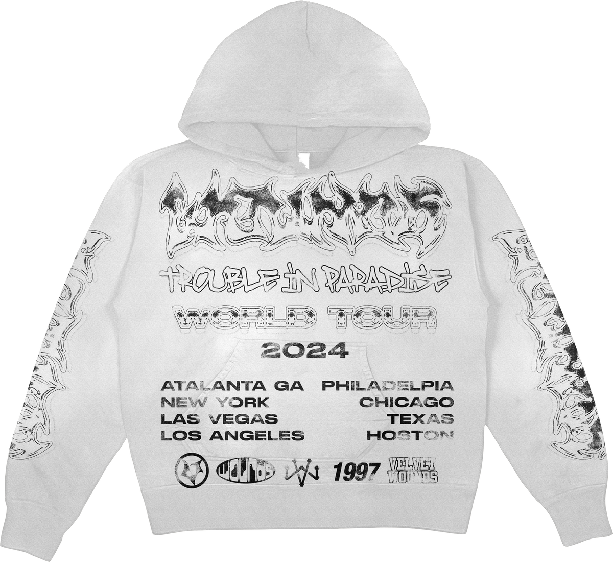 White World Tour Hoodie